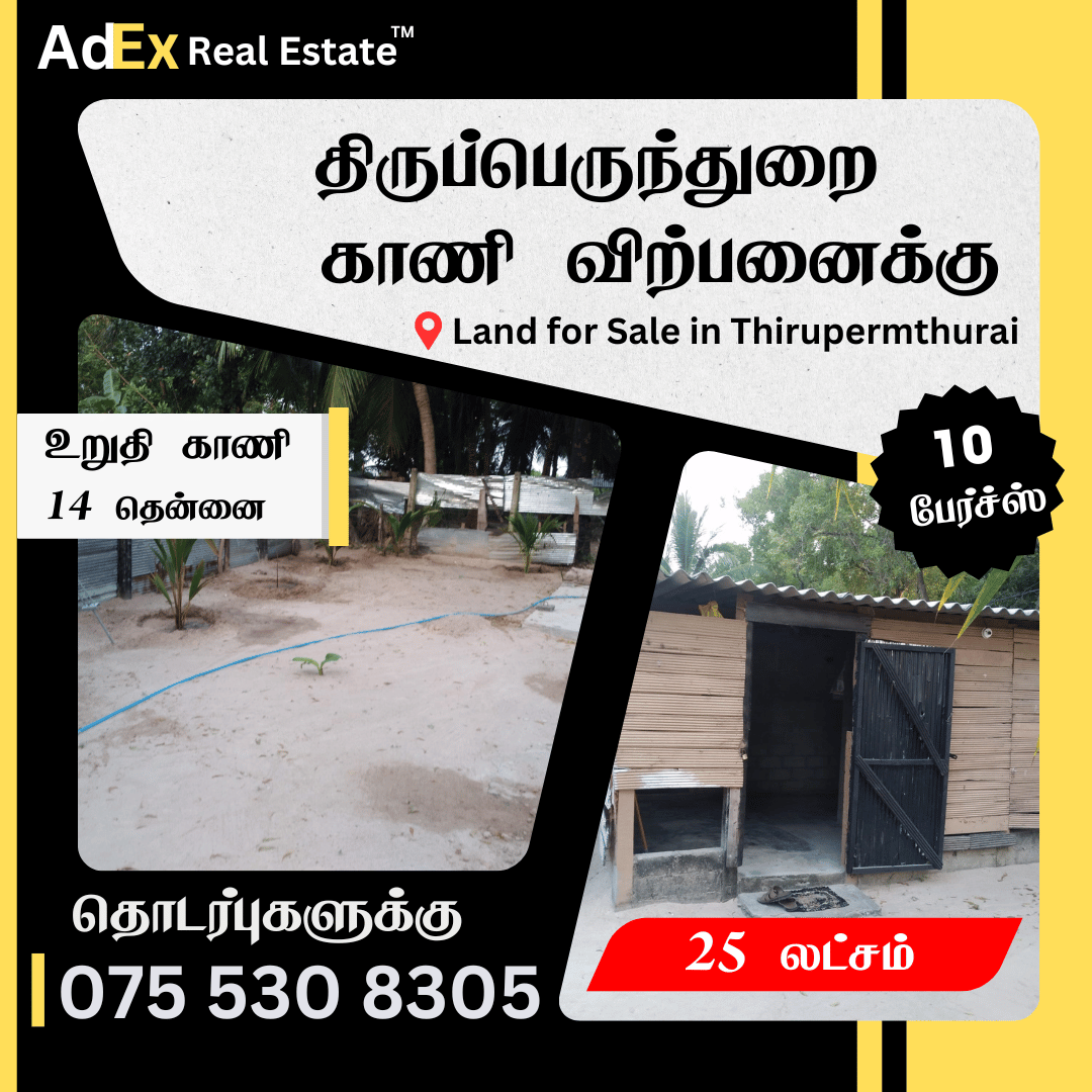Land for Sale in Thiruperunthurai Batticaloa