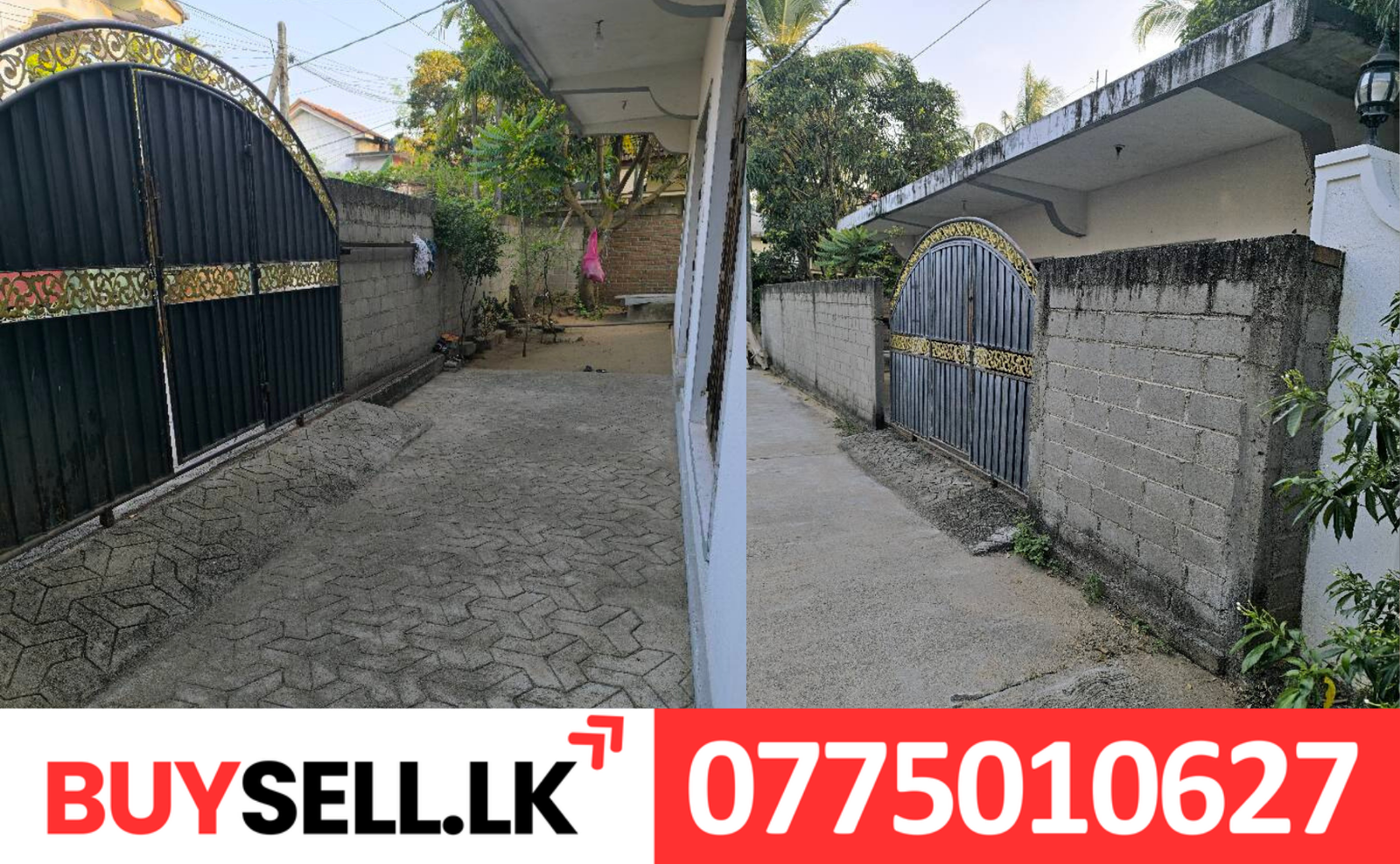 House For Sale in Kallady 50m From Main Road