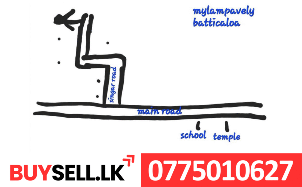 Mylambaveli Land with House for Sale