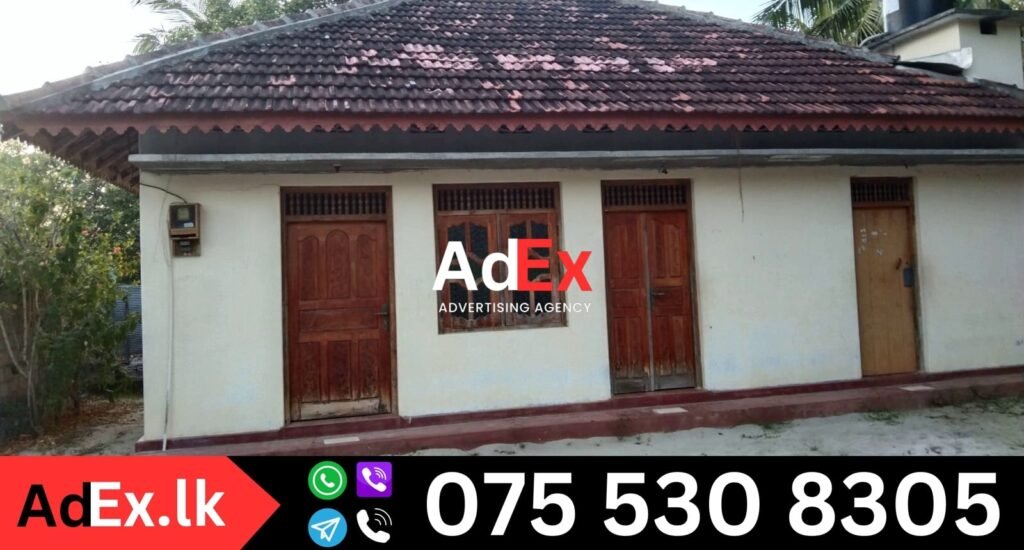 House for Sale in Thalankudah with 16.5 Perches Deed Land