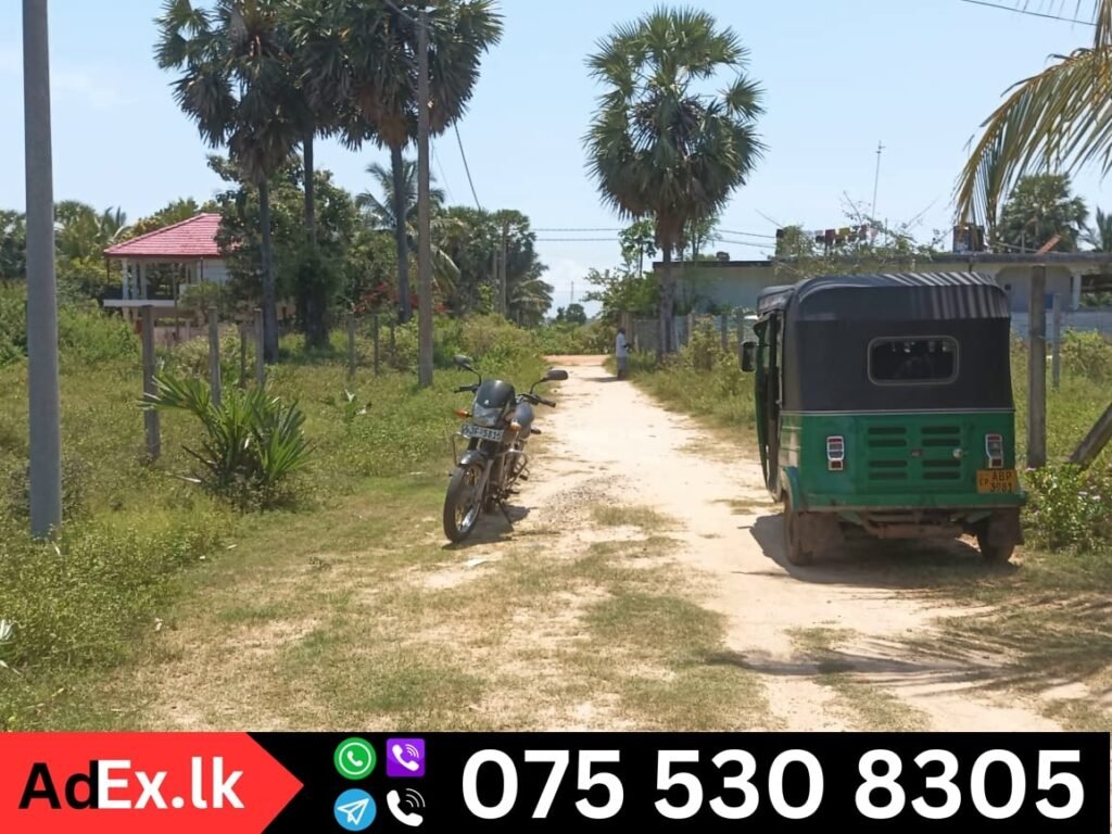 Land for Sale in Pillaiyaradi (Eastern Univesity Medical Faculty)