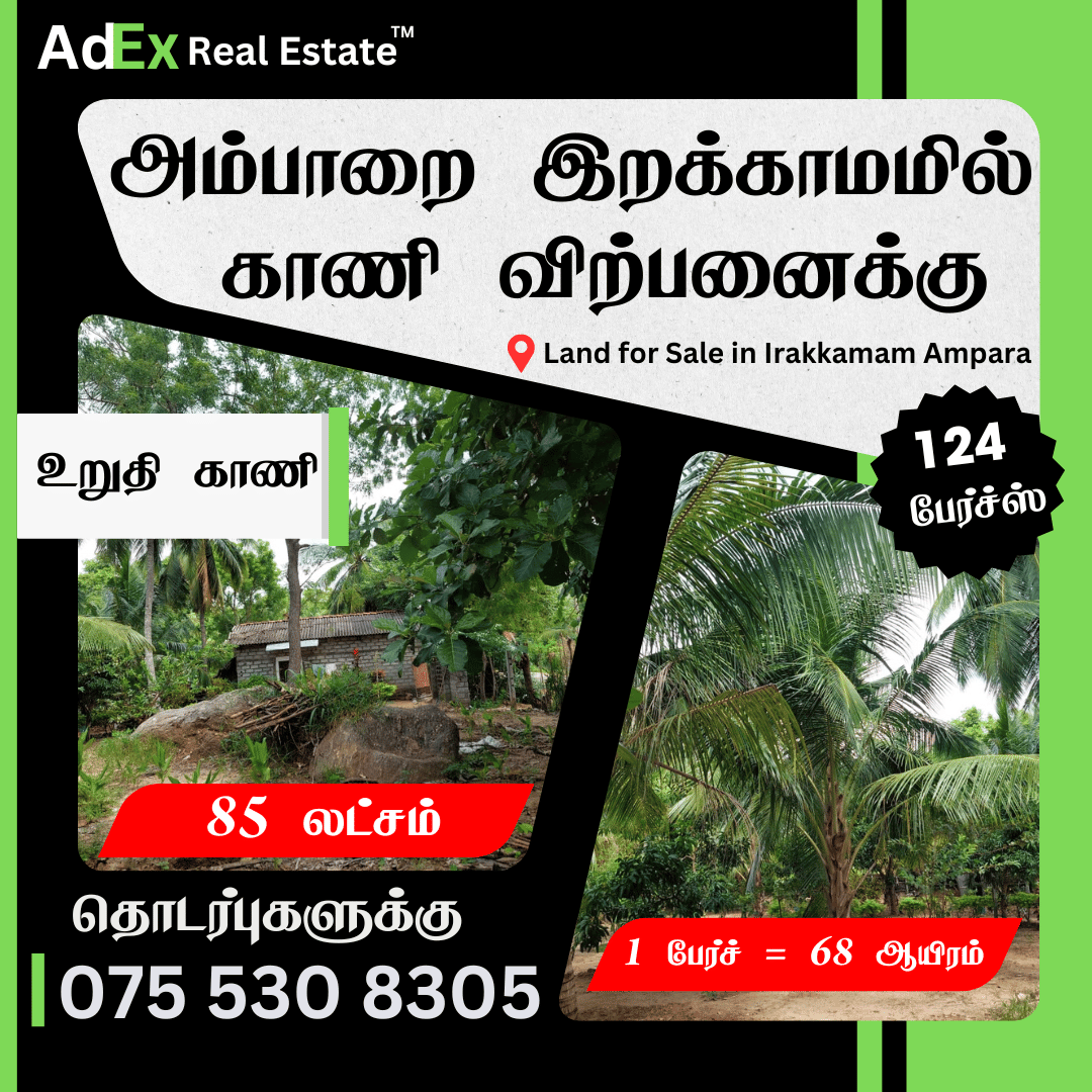Land for Sale in Irakkamam Ampara