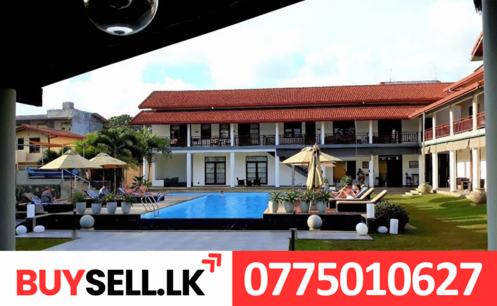 Beachfront Hotel for Sale in Kamburugamuwa West
