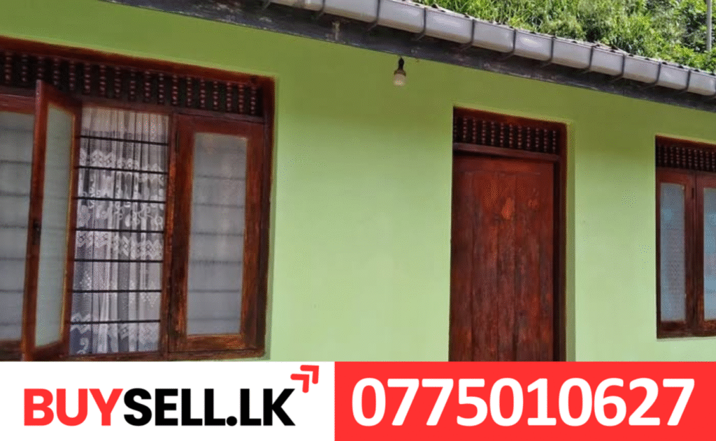 Immediate House Sale in Badulla